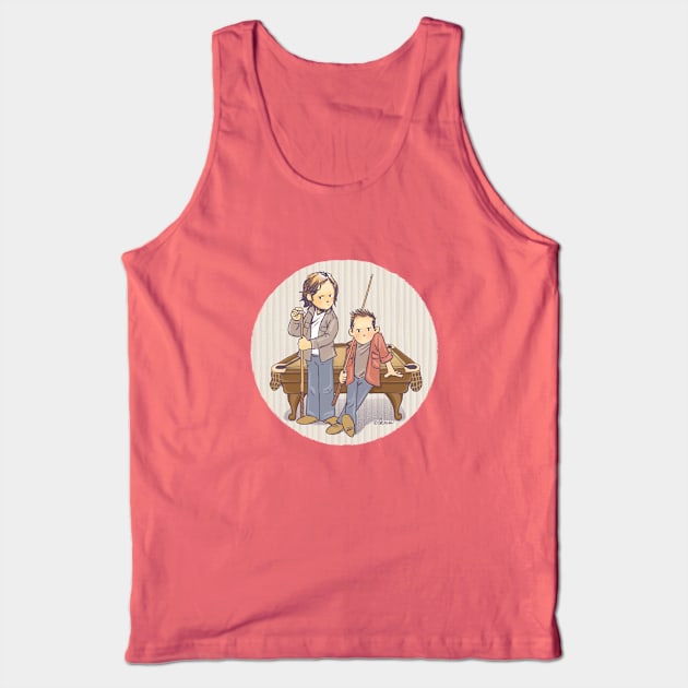 Young Buck and Old Man Tank Top by ArtsyDenise